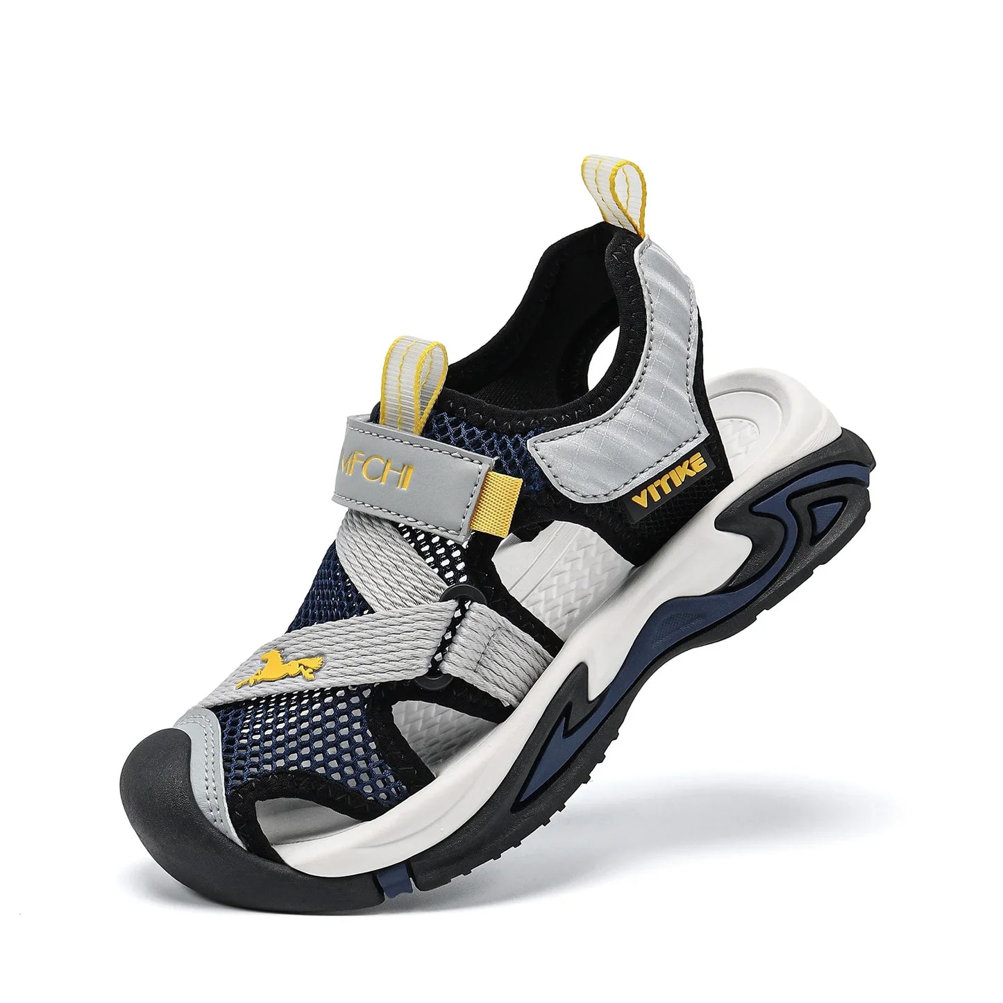 Kids Beach Sandals for Boys New Summer  Boy Shoes Closed Toe Safty Shoes Children Sandals