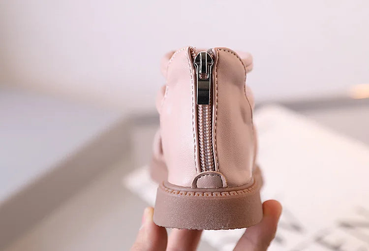 Sweet Princess Shoes for Little Girls 2026 Summer New Fashion Korean Edition High Top Roman Sandals for Girls