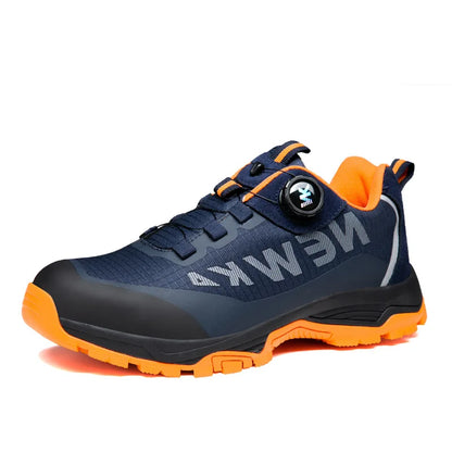 Four Season Labor Protection Shoes Anti Smashing Anti Piercing Steel ToeCap Anti Slip SafetyShoesWear-resistant Protective Shoes