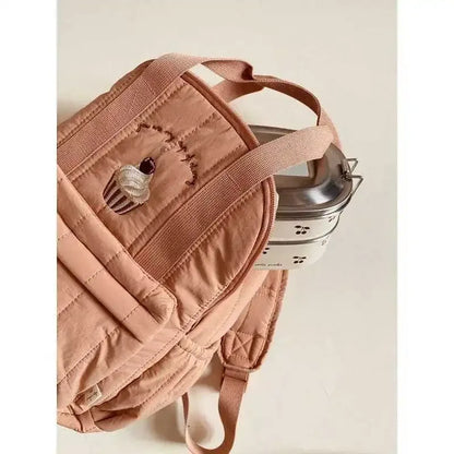 Baby Backpack Parent-child Kids Schoolbag Kindergarten Bags Brand Traveling Cherry Children's Boys Girls Mom Storage