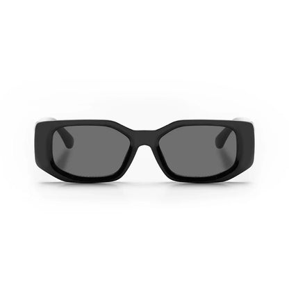 black classic retro designer branded concave irregular thick frame men women fashion sunglasses