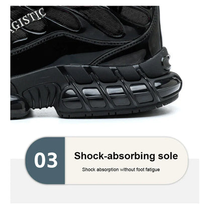 Fashion Safety Protective Shoes Men Safety Shoes Anti-smash Anti-puncture Work Shoes Steel Toe Men Comfortable Work Boots
