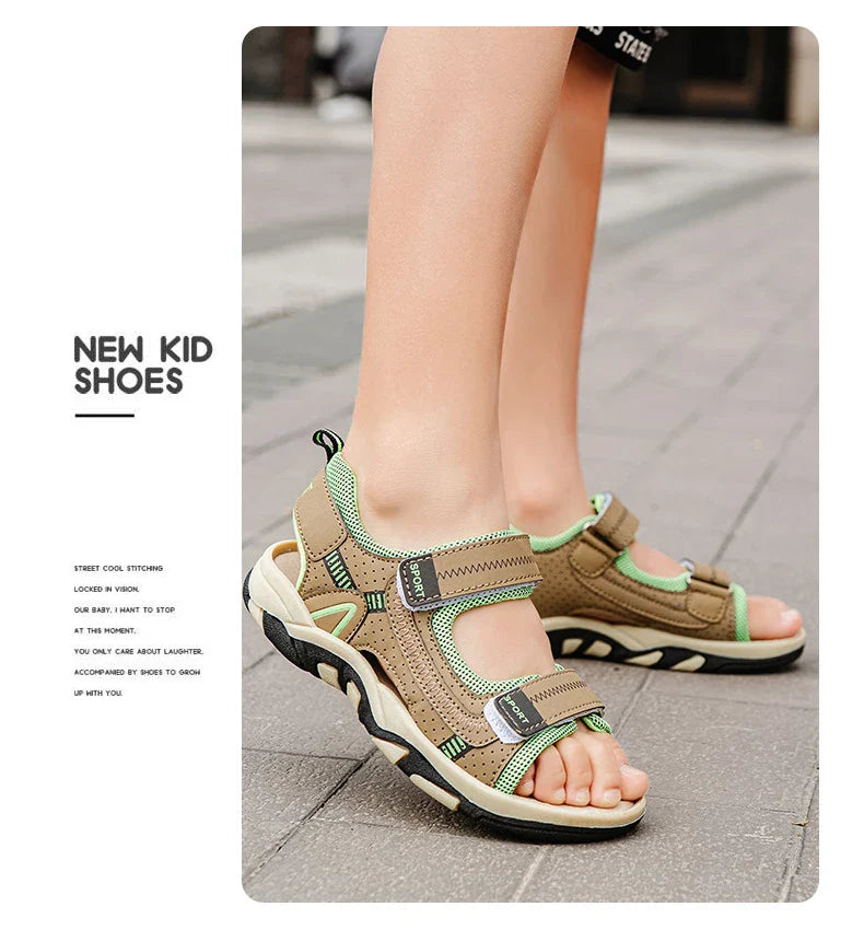 2025 New Arrived Fashion Children's Sandals Summer Kids Casual Breathable Shoes Non-Slip Beach Sandals Boys Girls Sneakers