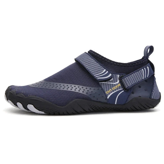 Mens Quick Drying Water Shoes Unisex Breathable Aqua Shoes Slip on Non Slip Wading Shoes Travel Water Park Pool Ladies Sneakers