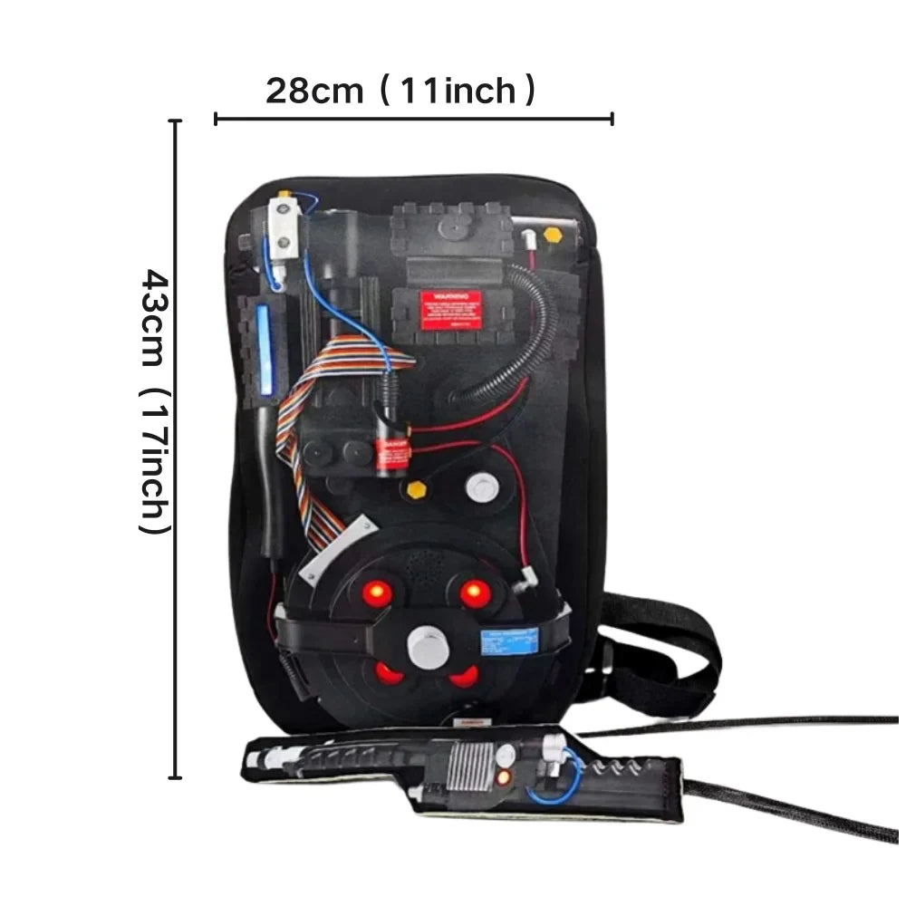 This Ghostbusters cosplay costume and quantum pack are suitable for both children and adults