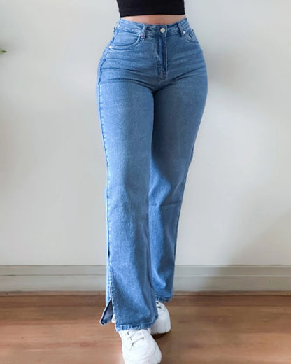 Hip Lifting Peach Hip High Waist Jeans Multiple pocket designs Ultimate body shape Skinny jeans