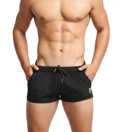 Men's Summer Beach Shorts Swimwear Trunks Board Short Pants Male Gym Shorts Swim Surf Fitness Quick Dry Shorts