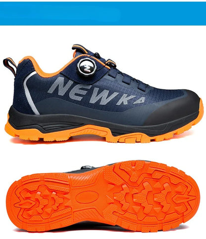 Labor Protection Shoes Anti Smashing AntiStabbingAnti Slip Protection Steel ToeShoes Wear-resistantShoes Men's Safety Work Shoes