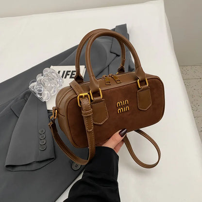 New Bowling Bag Women's Large-capacity Bag Fashionable Portable Messenger Bag