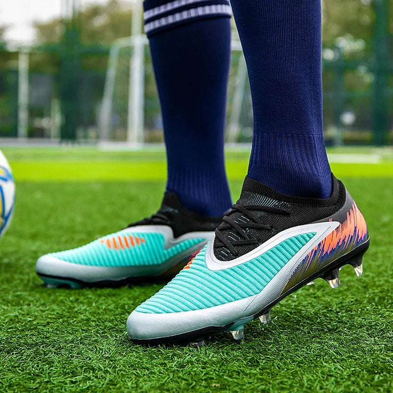 Soccer Shoes with HG Studs for Men & Teen Boys in Multiple Colors