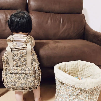 Baby Backpack Parent-child Kids Schoolbag Kindergarten Bags Brand Traveling Cherry Children's Boys Girls Mom Storage