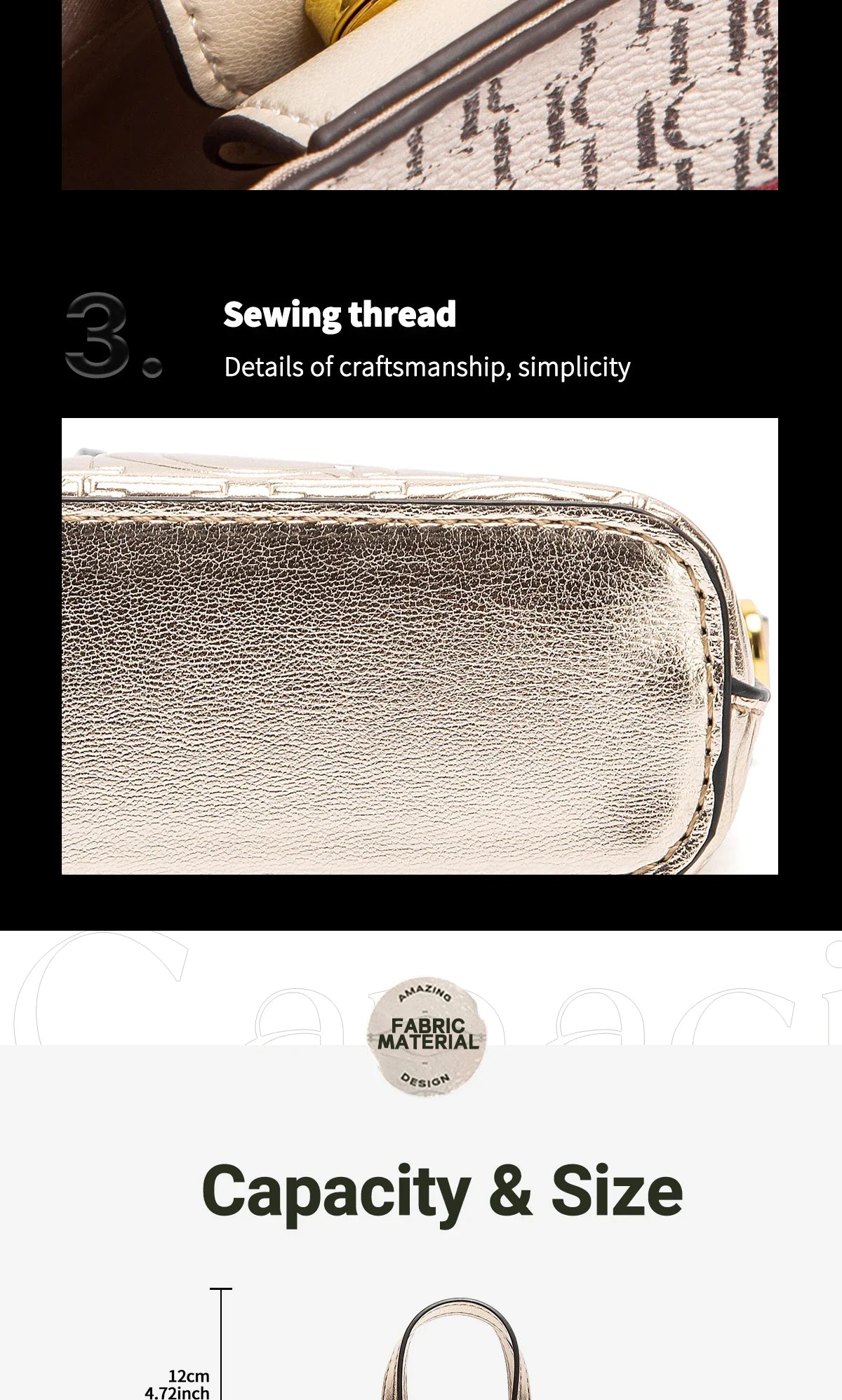 Women's Phone Bag 2025 New Black Simple Texture Women's Crossbody Bag Wallet