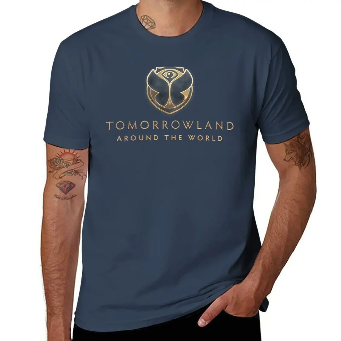 New Tomorrowland T-Shirt anime figures quick drying mens clothing