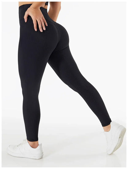 Women Yoga Set Gym Clothing Tracksuit Long Sleeve Crop Top One Shoulder Bra High Waist Seamless Leggings Fitness Sports Suits