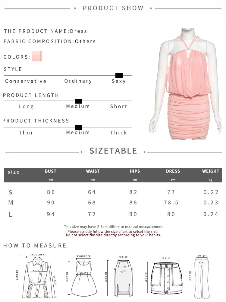 Sexy Mesh Dress Women Elegant Backless Ruched Draping Summer Strapless Summer Beach Vacation Midnight Party Bodycon