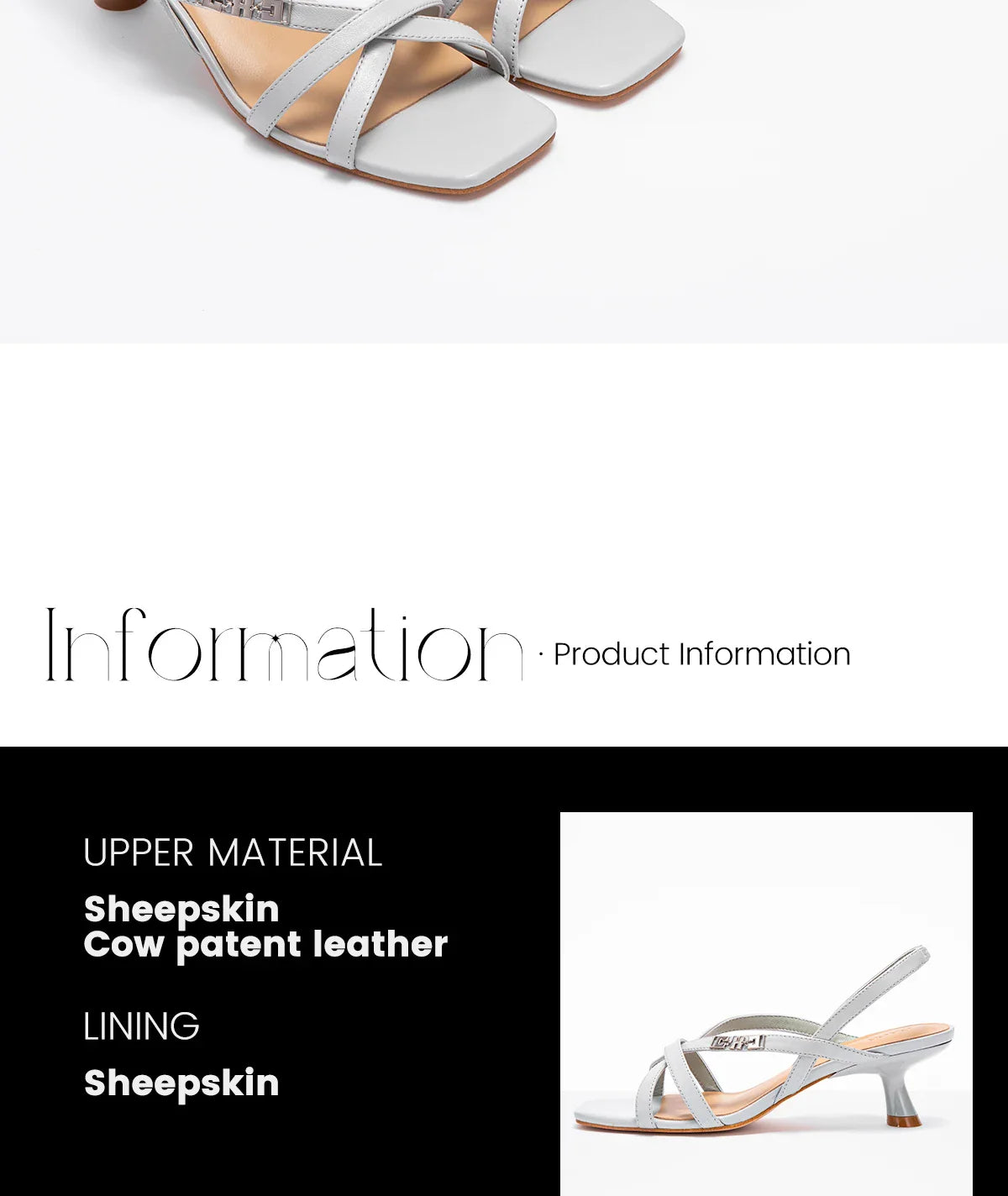 Heels Women's New Comfortable Sheepskin Leather Low Heel Sandals Wedding Banquet Women's Shoes