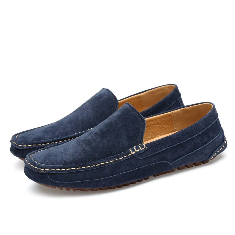 Leather Man Loafers Luxury 2022 Casual Shoes For Men Boat Shoes Handmade Men Slipon Driving Shoes Male Moccasins Zapatos
