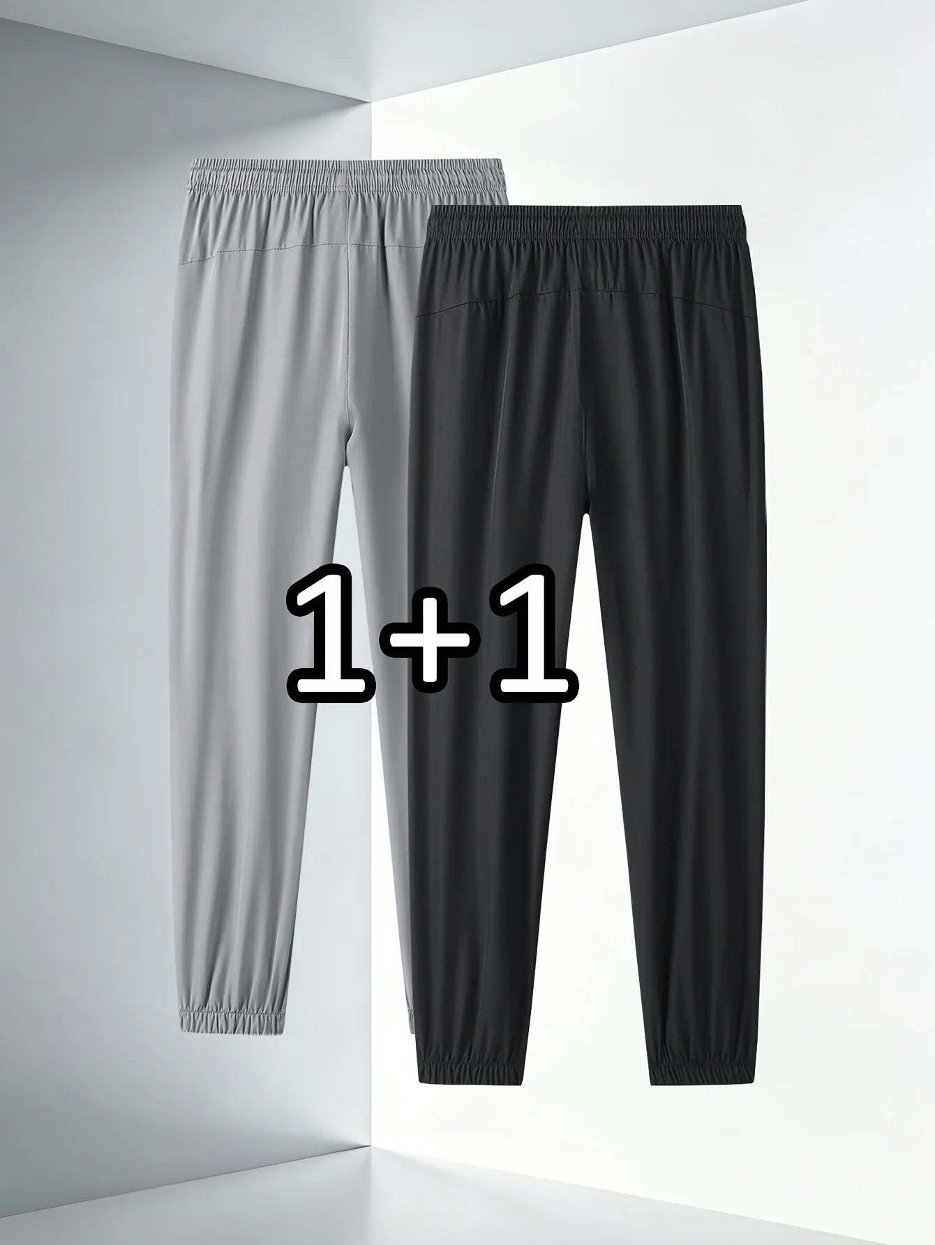2-piece set Summer Thin Casual Sports Jogging Pants for Men Casual Trousers Man Fishing Joggers Y2k Football Sweatpants Gym Man