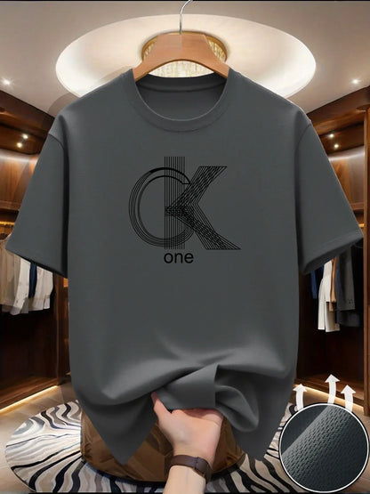 New Men Womens Quick Dry Letter Short Sleeve Sport T Shirt Gym Jerseys Fitness Shirt Trainer Running T-Shirt Teenager Breathable