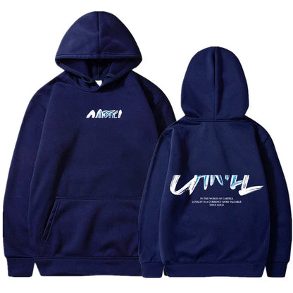 Spring and Autumn Men's Fashion Long Sleeve Hoodie Women's Cool Casual Harajuku Hip Hop Streetwear Pullover Sweatshirt Pullover