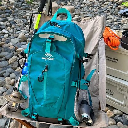 Outdoor Hiking Rucksack Backpack Mountaineering Bag for Men Women Sports Trekking Backpack Light Travel Camping