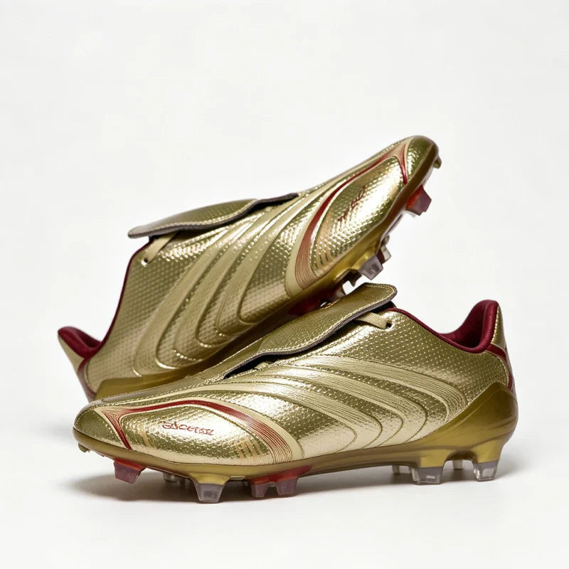 F50+ Professional Mens Soccer Shoes Training Non-Slip Turf Soccer Cleats Boys TF/FG Football Sneakers Man Chuteira Campo 39-45
