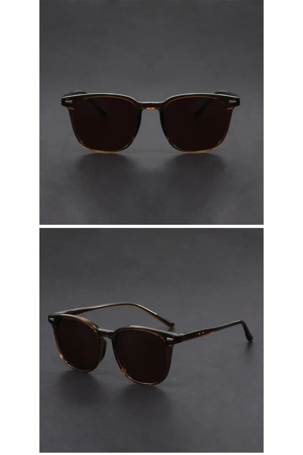 Male and female ultralight round sunglasses driving fishing UV polarized fashion glasses