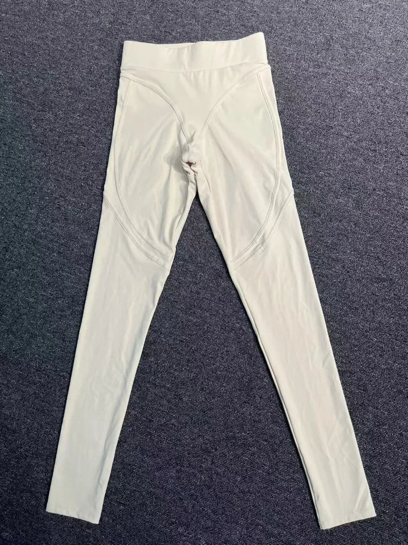 Gym Workout Yoga Fitness Sports Suit Short-sleeved Top Padded-free High-waisted Hip-lifting Trousers Outdoors Leisure Sportswear