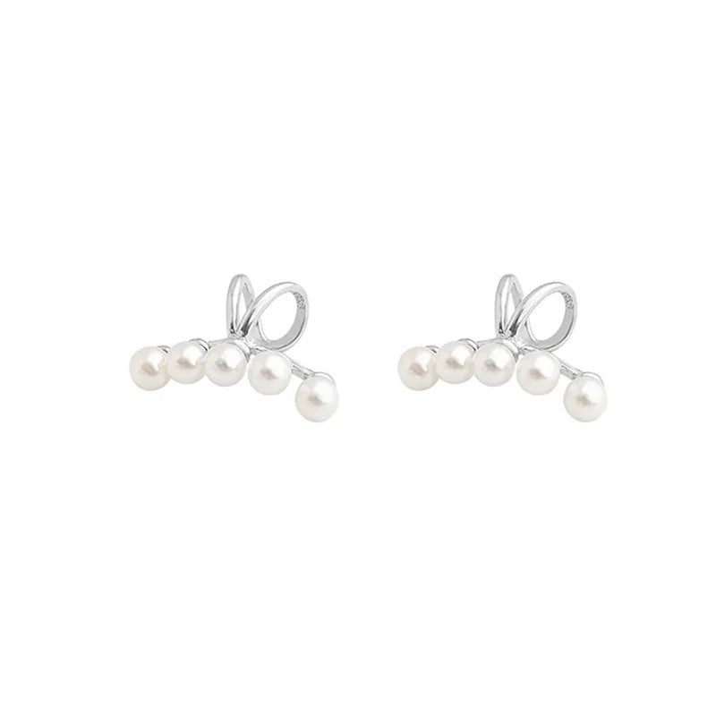 Fashion Exquisite Crystal Zerconia Ear Cuff Earrings for Woman Non Piercing Leaf Clip Earrings Christmas Jewelry Gift