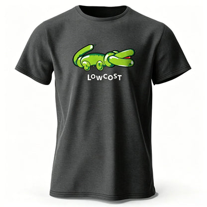 Men's Joke The Lowcost Printed T-Shirt Cotton Funny Graphic Tees Summer Tops Casual Streetwear Men's Clothing Women's T Shirt