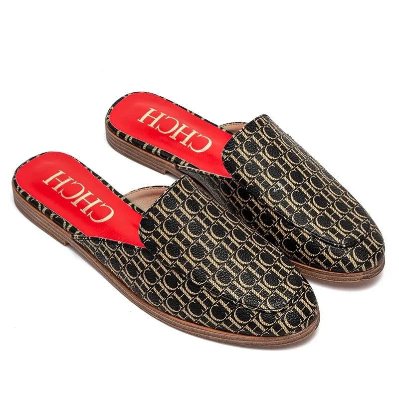 Fashion Shoes Lightweight Comfortable Slippers Slippers Offer Ladies Casual Shoes Pointed Flat Luxury Brand