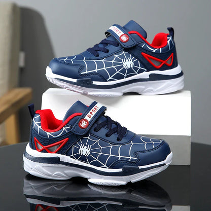A pair of children's four-season leather sport shoes, soft, comfortable, wear-resistant casual shoes, size 26-38，BH-828