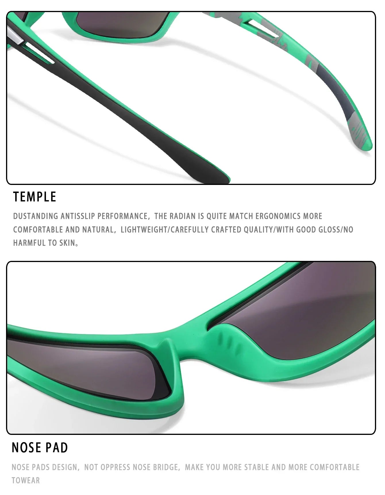 Polarized Fishing Sunglasses Female Male Outdoor Sports Driving Hiking Goggles Road Cycling Anti-glare UV400 Eyewear