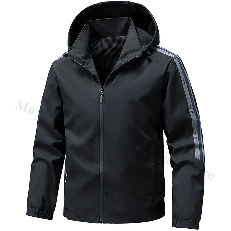 Men's Tracksuit Sets Autumn 2025 Fashion Sportswear Two Piece Sport Suit Jacket+Sweatpants Sweatsuit Men Sports Windproof Suit
