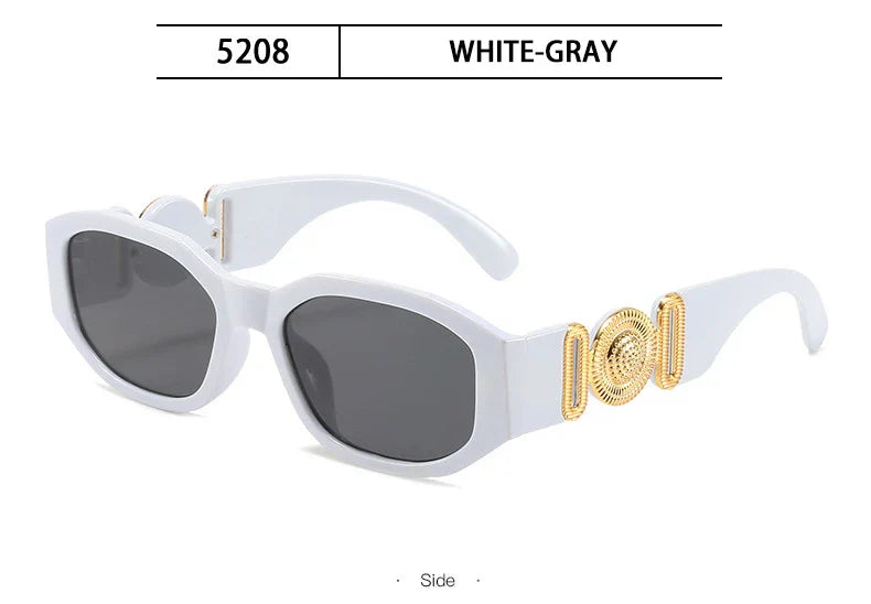Vintage Square Luxury Small Frame Sunglasses Men Women Rectangle Brand Design Fashion Square Sun Glasses Shades Vintage Glasses