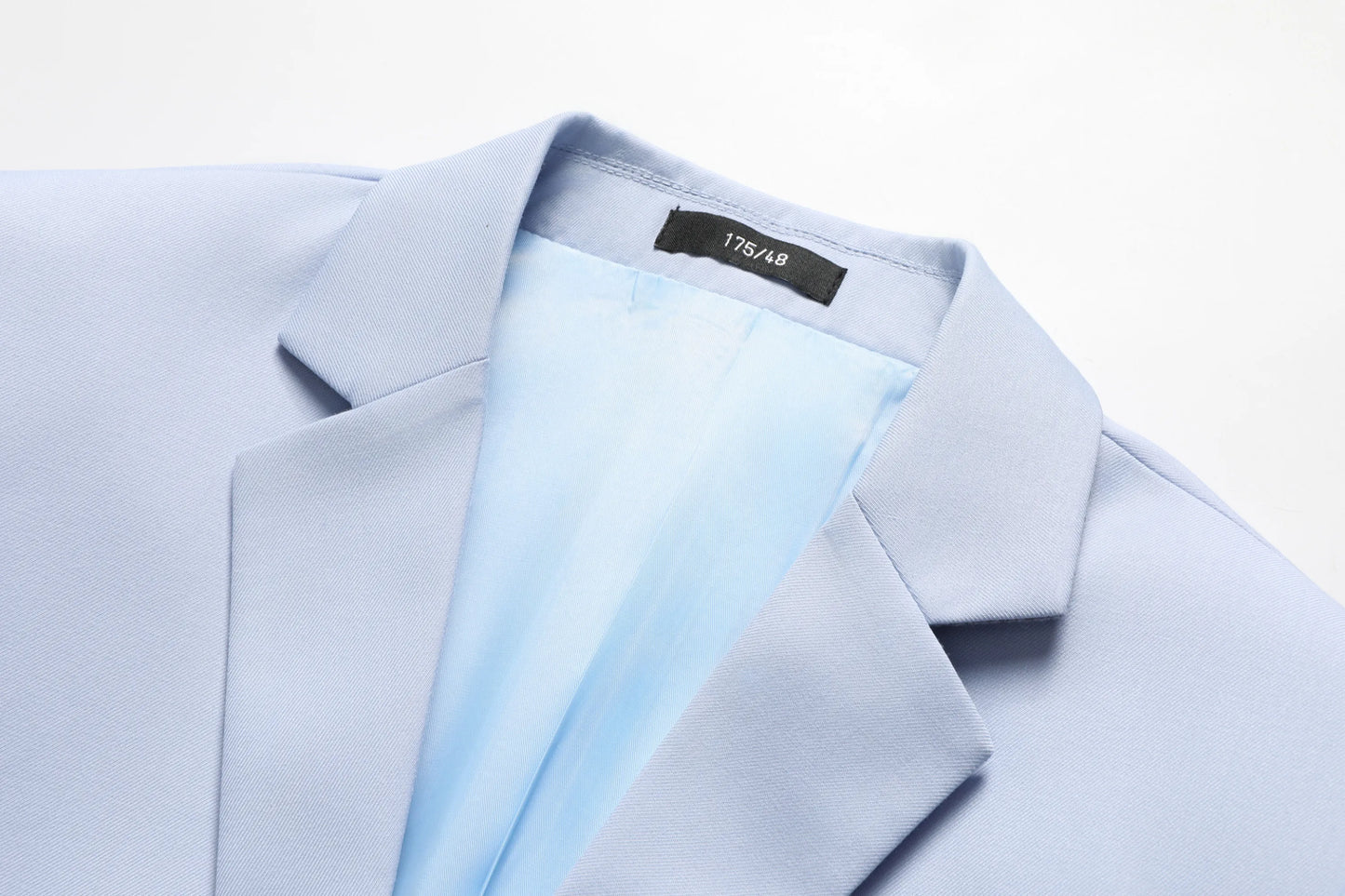 Men's White High-End Suit Two-Piece Suit Four Seasons Business Formal Wear Anti-Wrinkle Non-Stick Wool Suit Workplace Work Cloth