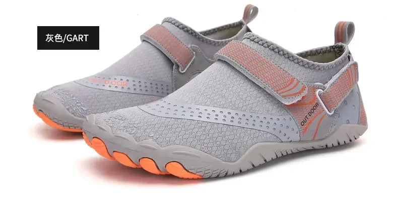 Mens Quick Drying Water Shoes Unisex Breathable Aqua Shoes Slip on Non Slip Wading Shoes Travel Water Park Pool Ladies Sneakers