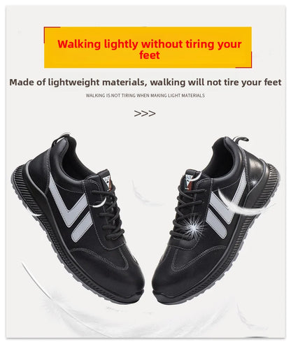 Four Season Anti Smashing and Anti Stabbing Insulated Electrician Protective Shoes with Oil Resistant Steel Toe Caps