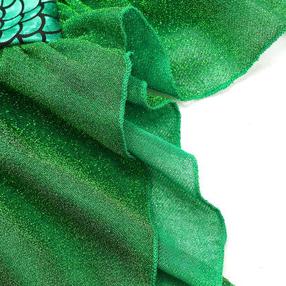 Ariel Girls Dress Short Sleeve Tulle Cosplay Princess Costume Carnival Party Girl Princess Dress Party Dresses For Girls