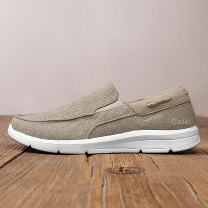 Mocassins Para Homens Sapatos Outono Novo Masculino Sapatos de Lona Clássicos Sapatos de Lazer Confortáveis Tênis Respiráveis Para Homens Mocassins