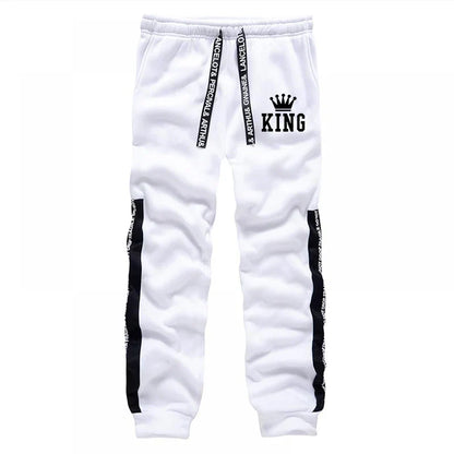 King Printing Mens Tracksuit Hot Sales Casual Hoodie Pants Streetwear Outdoors Mens Clothing Single Piece Sweatshirts Sweatpants
