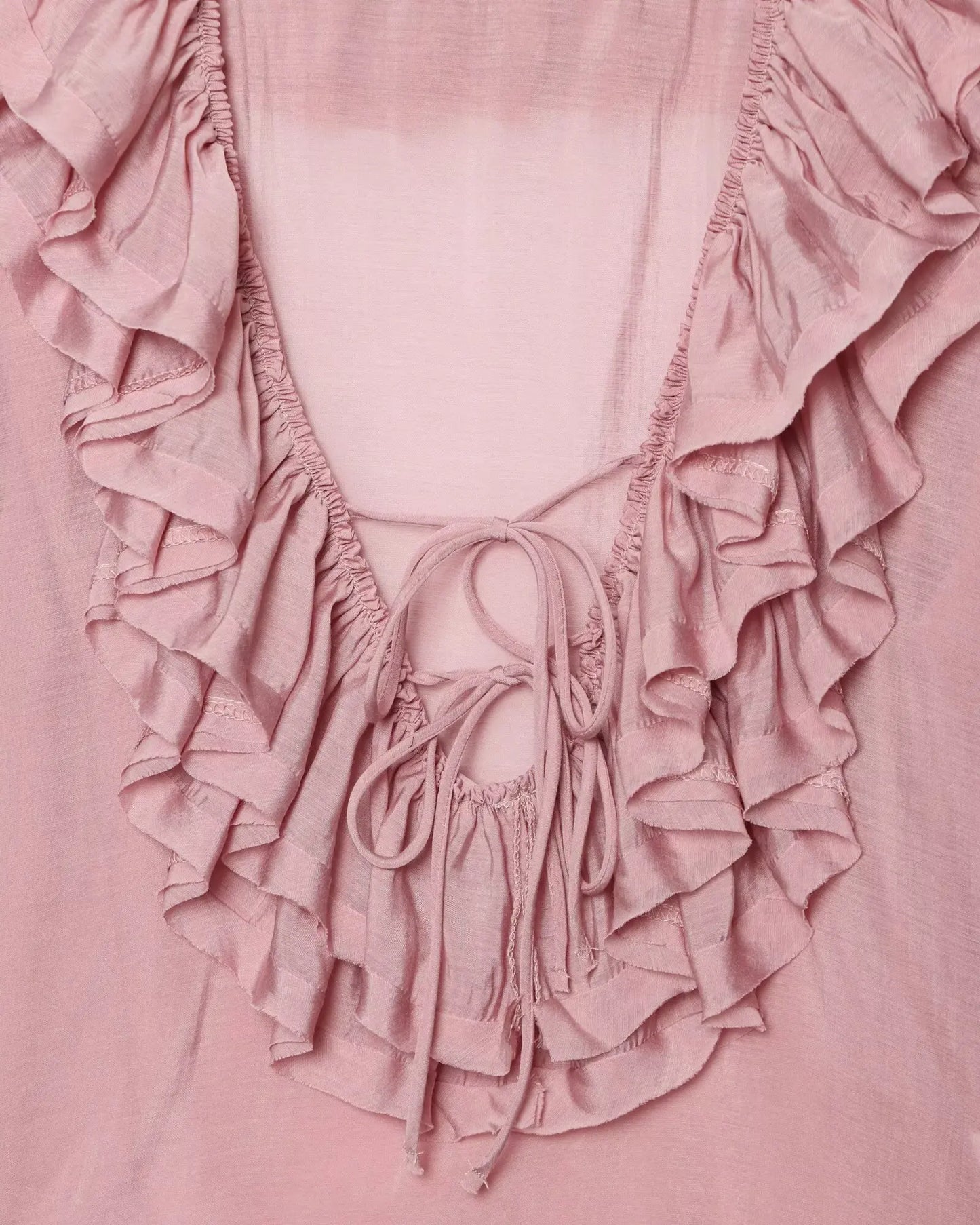 Women Fashion Long Sleeve V Neck Tierred Ruffles Loose Blouse Female Solid Color Casual Shirts Blusas Chic Tops LS6317