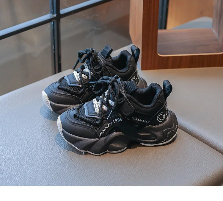 Children's Autumn Versatile Sports Shoes Fashion Causal School Kids Running Sneakers Breathable Non-slip Boy Girl Leisure Shoes