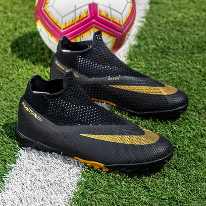 New Men Football Boots High-quality Soccer Shoes Soccer Cleats Professional Turf Training Shoes Ultralight Futsal Match Non-Slip