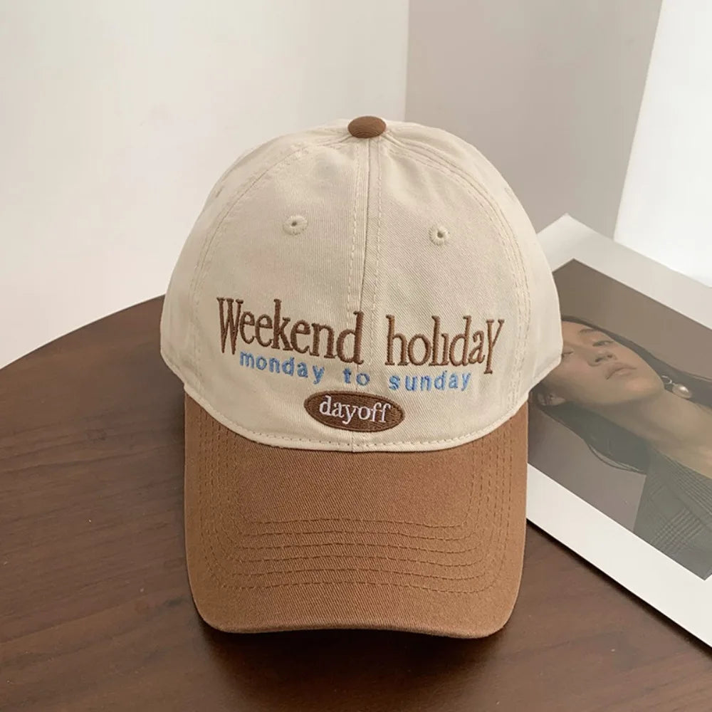 Retro Baseball Cap Versatile Sunscreen and Shading Hat Breathable Adjustable Hip Hop Gorras Trucker Cotton Cap Dad Hats
