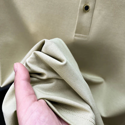 Light luxury brand men's short sleeve polo shirt summer new item high-end letter golf comfortable cotton casual business T-shirt