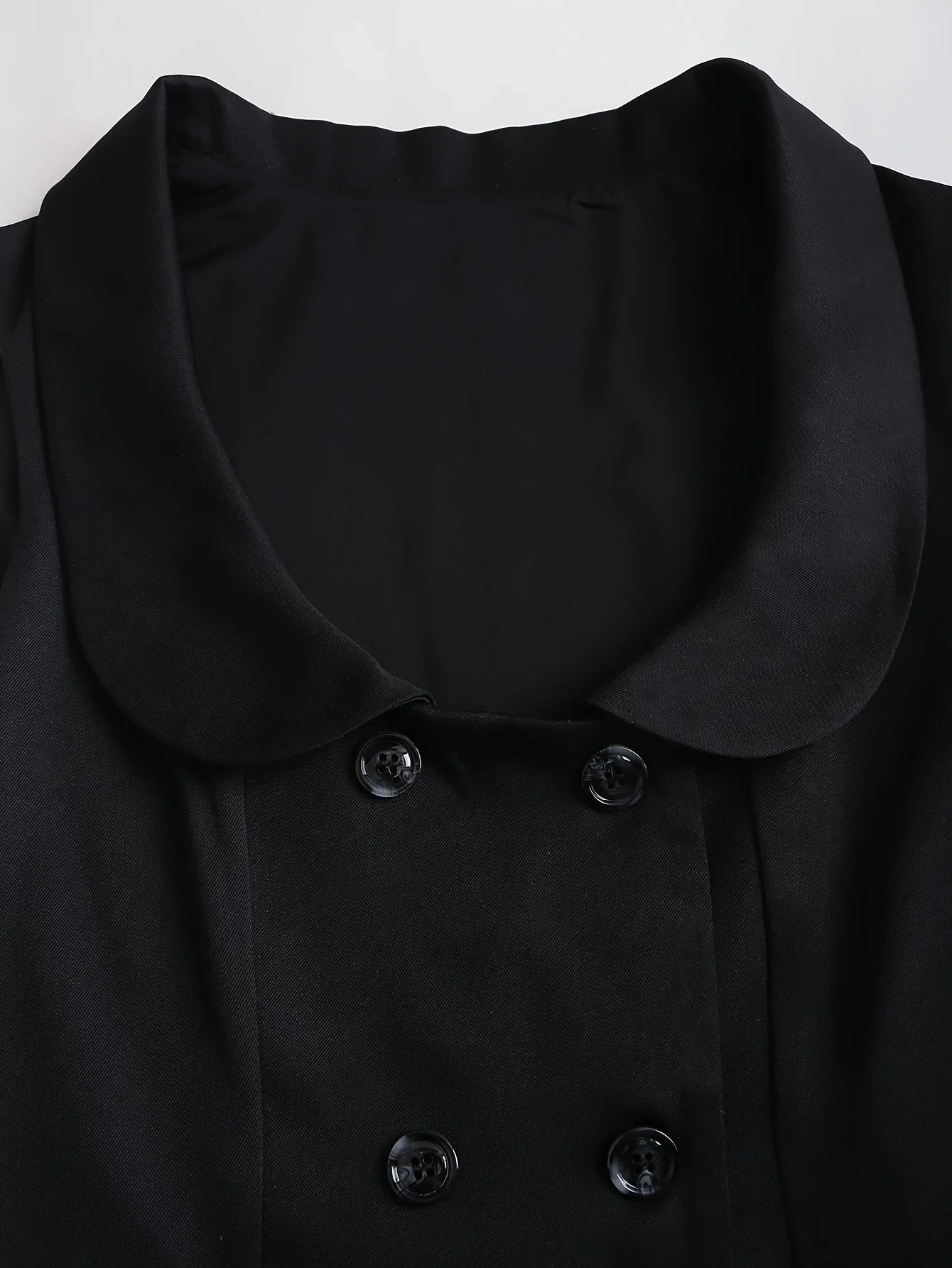Female Halloween vampire cosplay asymmetrical hem Earl Grey style top jacket