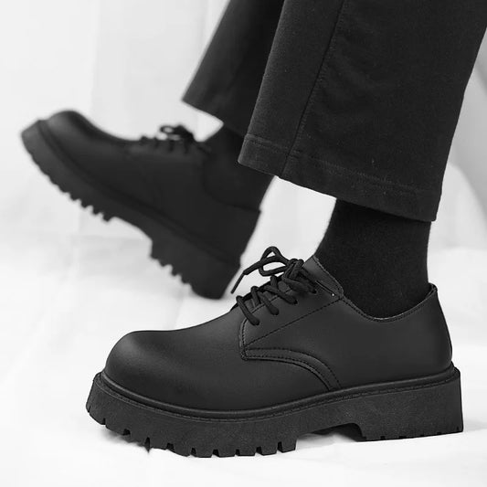 Men's formal shoes, business casual shoes, matte big toe shoes, handsome men's shoes, event party dress shoes