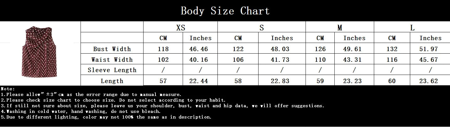 Chic Summer Elegant Brown Woman Blouse Polka Dot Fashion 2026 O-Neck Vintage Sleeveless Shirt Teacher Loose Mujer Vest