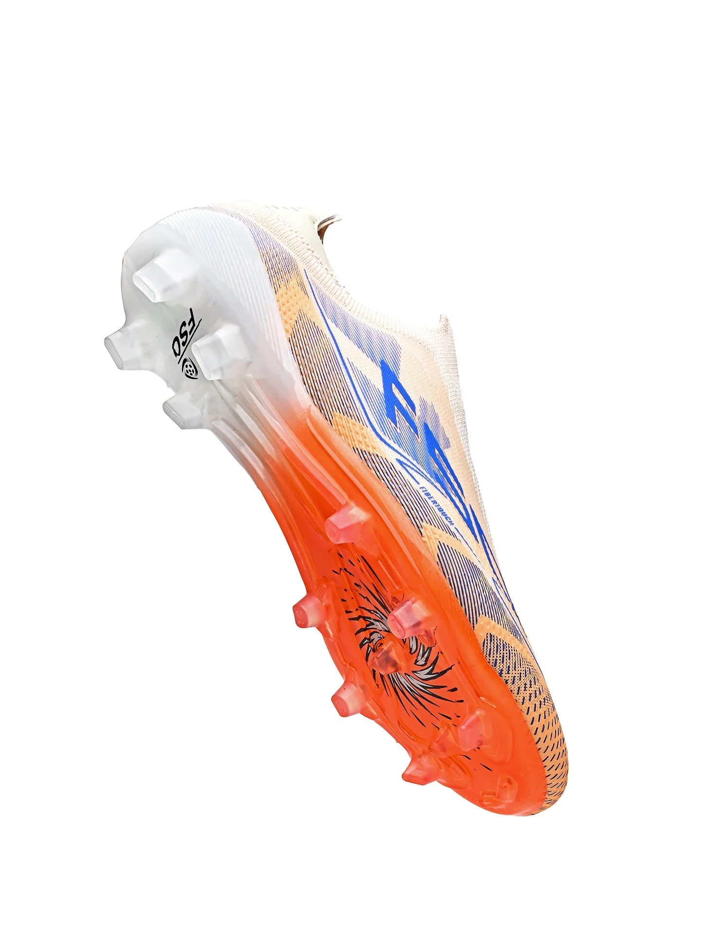 Lightweight AG/FG Long Nail Soccer Shoes，PU Fabric Stitching Upper，TPU Wear-resistant Sole，Quality Reliable for Youth Men Women